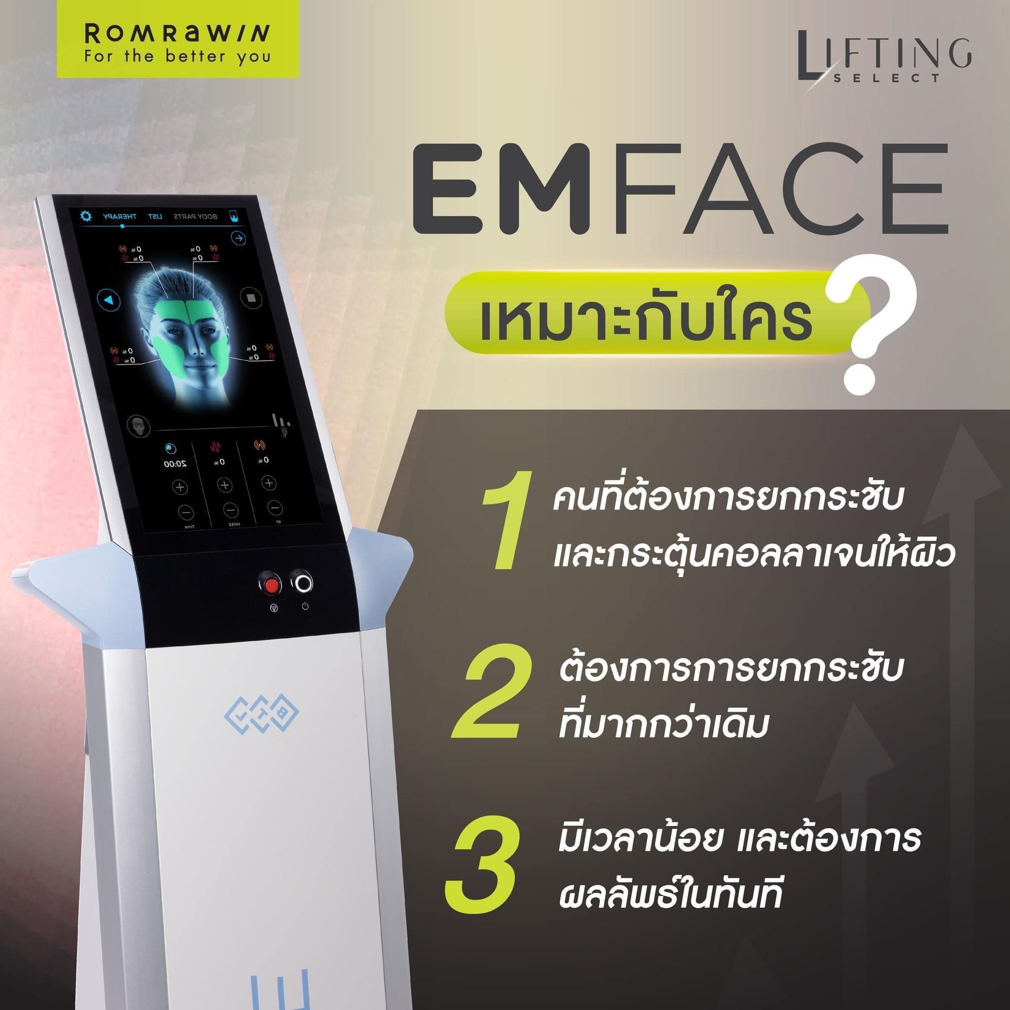 emface เหมาะกับใคร