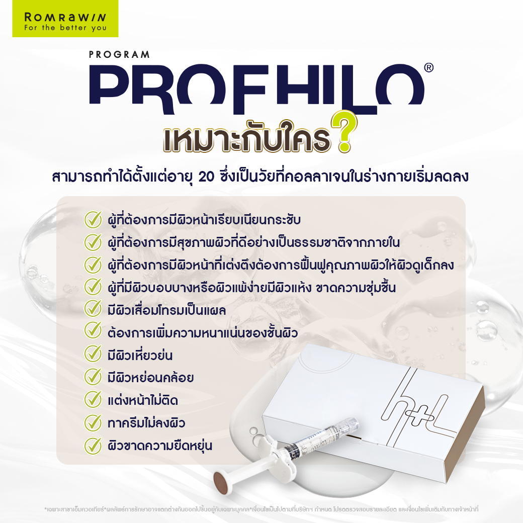 Profhilo เหมาะกับใคร