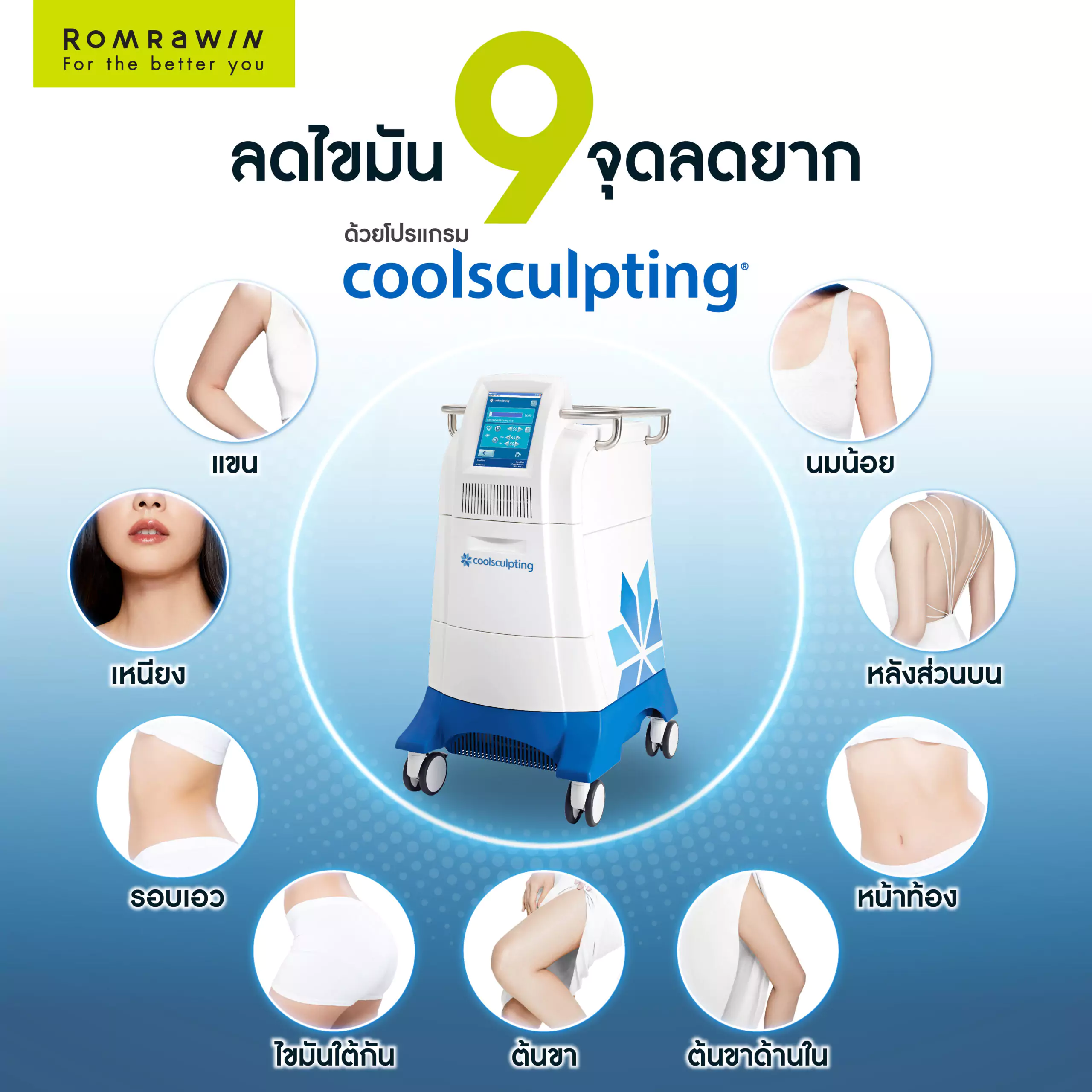 Coolsculpting ลดไขมัน