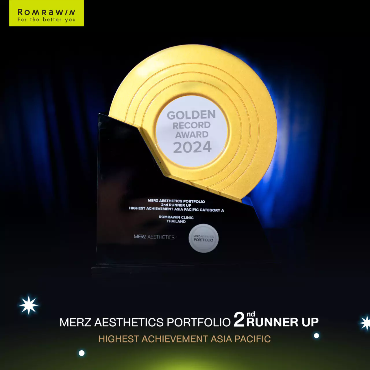 MERZ AESTHETICS PORTFOLIO - 2nd RUNNER UP HIGHEST ACHIEVEMENT ASIA PACIFIC