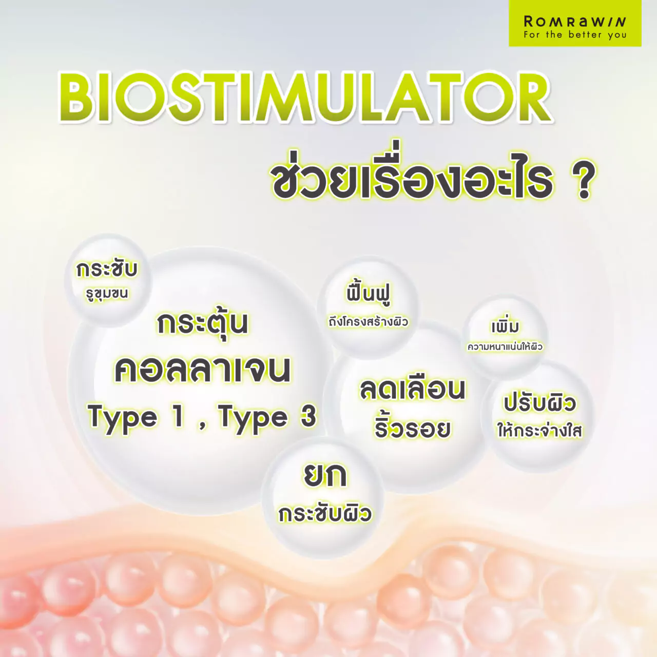 Biostimulator ช่วยเรื่องอะไร