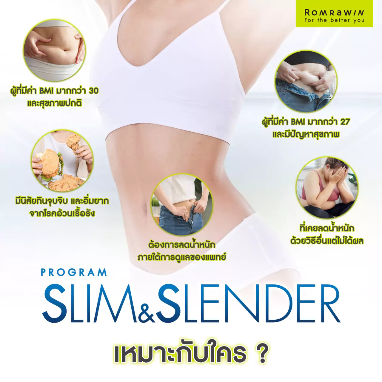 Slim & Slender เหมาะกับใคร