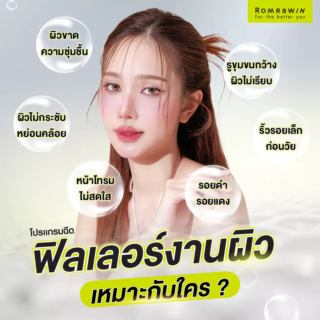 ฟิลเลอร์งานผิวเหมาะกับใคร