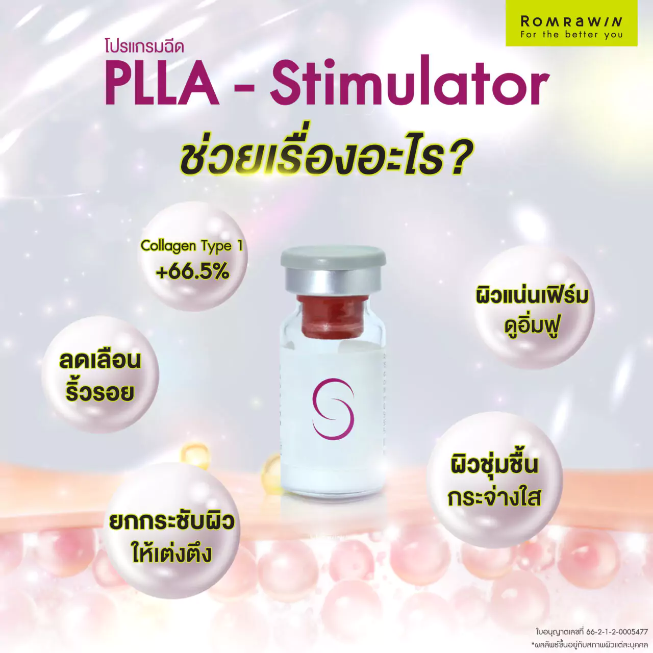 PLLA Stimulator ช่วยเรื่องอะไร