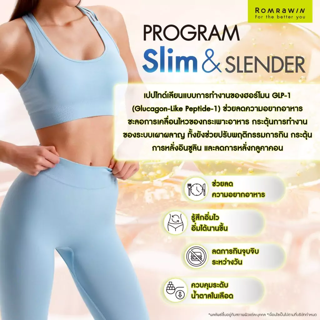 ดูแลรูปร่างด้วย Slim & Slender คืออะไร?